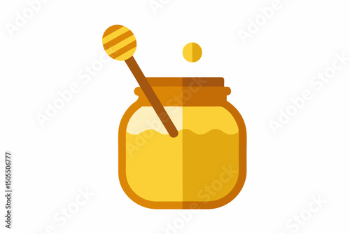 bottle of honey