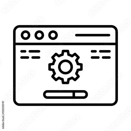 online processing icon