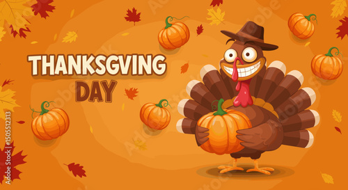 Dancing Turkey: A Fun and Quirky Thanksgiving Character