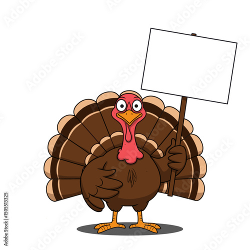 Thanksgiving Turkey with Sunglasses and a Fun Vibe