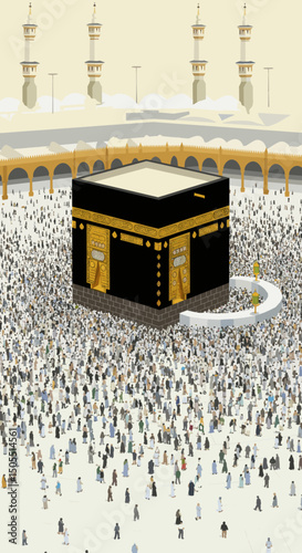 Exploring the Artistic Depictions of the Kaaba: A Visual Journey