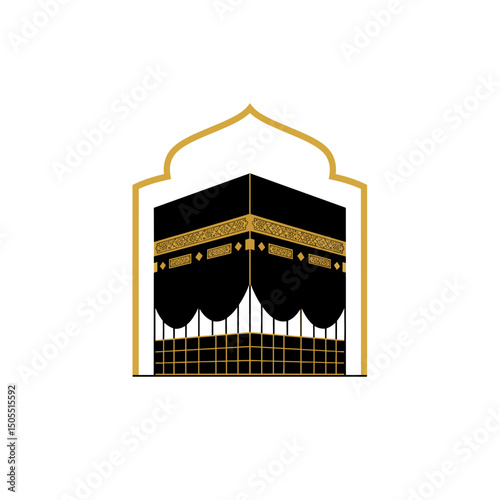 The Kaaba in Mecca: A Blend of Minimalism and Intricate Design