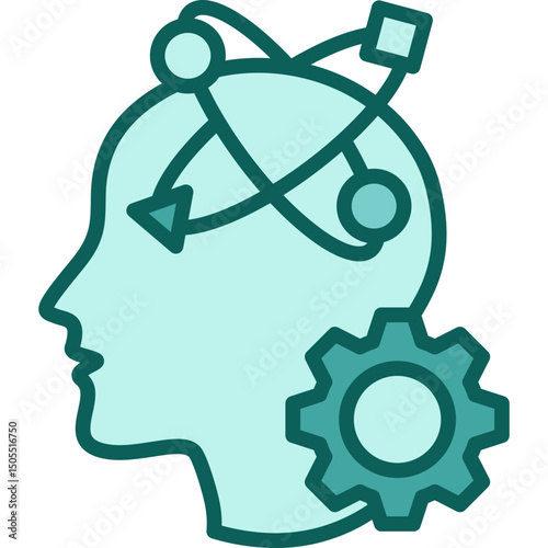 Adaptability solid icon