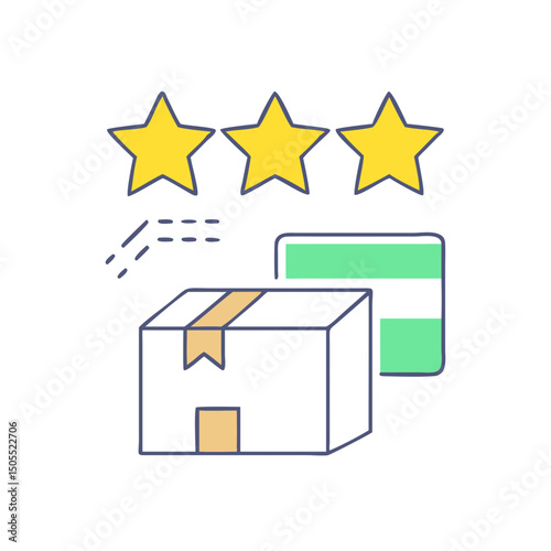 Online Ordering Satisfaction Shows Three Stars with Package Delivery and Quality