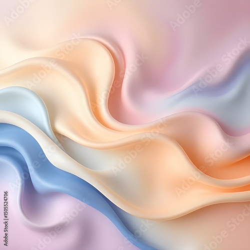 elegant silk curves, glossy rainbow waves, colorful smooth texture, abstract satin flow, wavy silky background, flowing satin fabric, colorful abstract silk, dynamic silky motion, glossy fabric effect