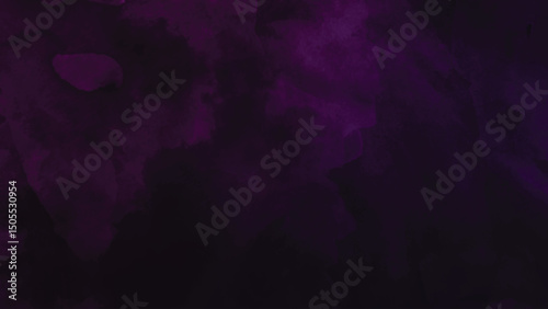 Dark Purple Watercolor Background