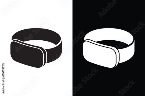 Fitness Tracker icon vector on White Background ,Vector Art Illustration on white background.
