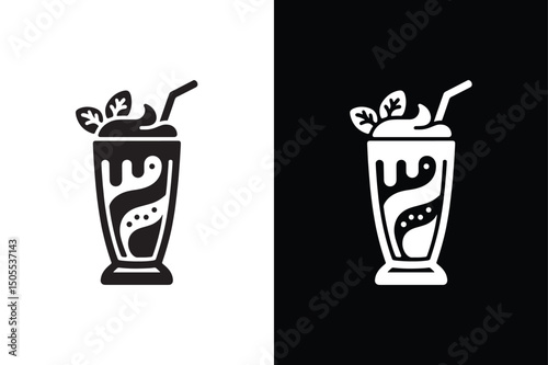 Protein Shake icon vector on White Background ,Vector Art Illustration on white background.