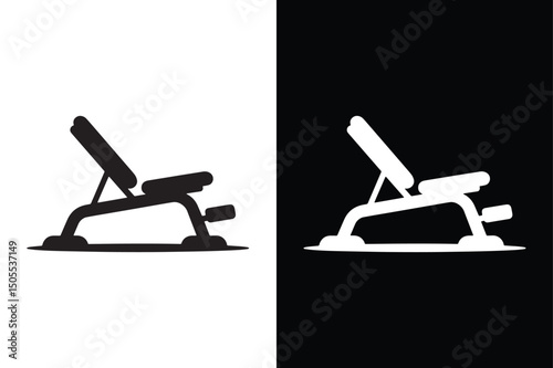 Squat Rack icon vector on White Background ,Vector Art Illustration on white background.