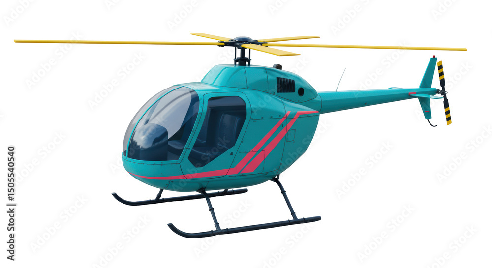 Isolated Helicopter Isolated Helicopter