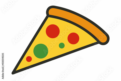 vector illustration of pizza