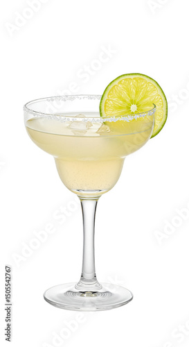 Wallpaper Mural Cocktail Margarita Illustration With Lime Slice On Transparent Background Torontodigital.ca