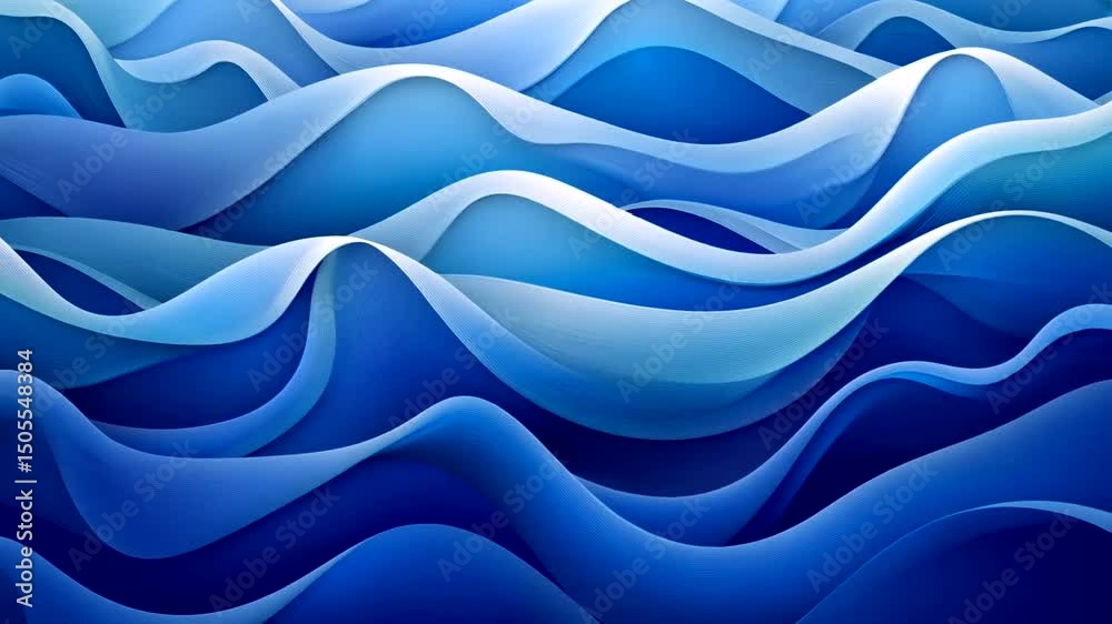 Abstract of oceanic waves Abstract of oceanic waves