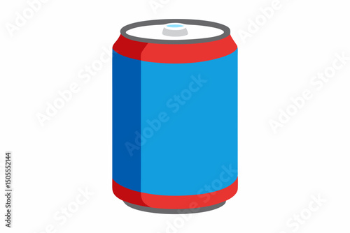 red soda can