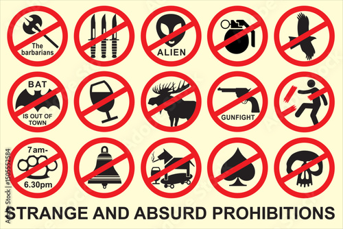  Absurd and funny prohibition signs 2