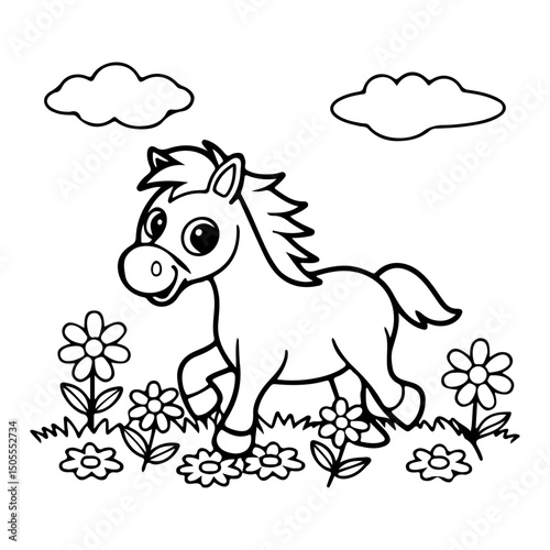 Adorable Cute Animal Coloring Pages, Sweet Kawaii Critters, Fun and Relaxing Designs for Kids and Adults, Printable PDF, Charming Forest and Farm Animals