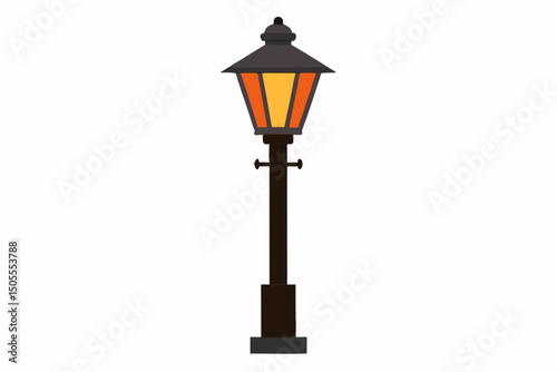 old street lamp