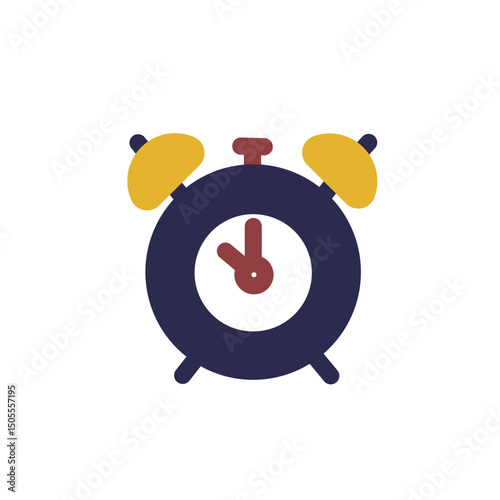 alarm clock flat icon