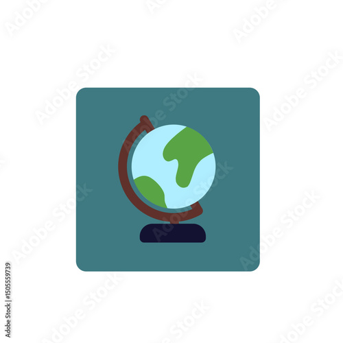 globe elegant icon