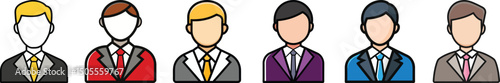 icon of user avatar profile symbol representing personal identification, digital account holder, online user interface icon, human profile graphic, person contact avatar, login access pictogram