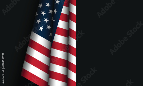 American Independence Day Background. Fourth of July. We will be closed for fourth of july independece day.