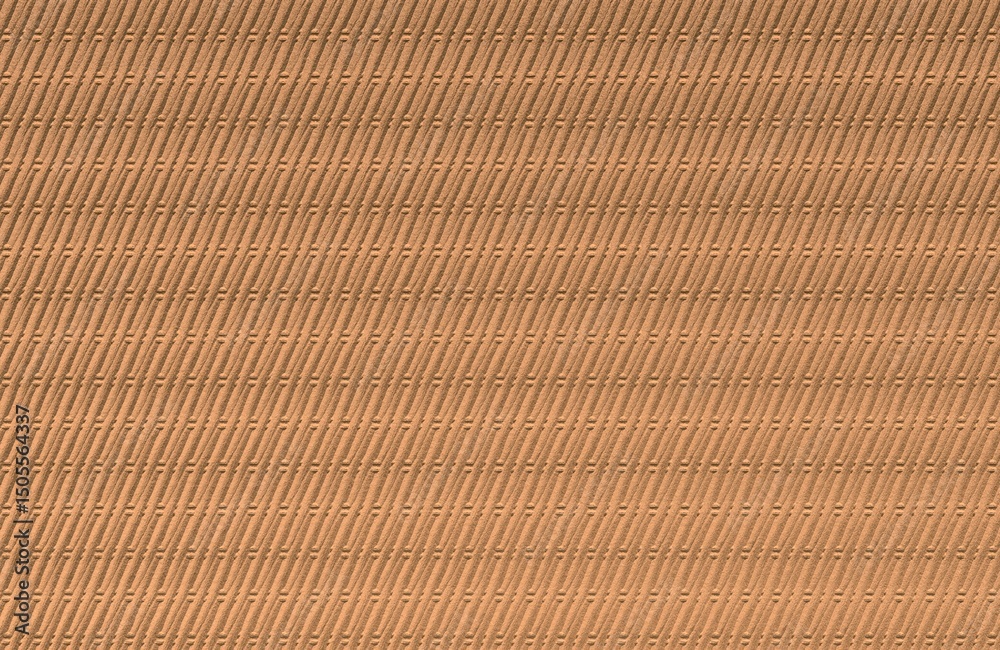 Fototapeta premium Diagonal Lines Pattern on a Warm Textured Surface