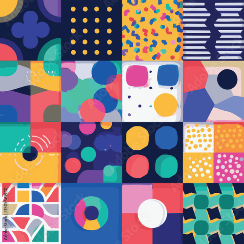 Colorful Abstract Pattern Collection