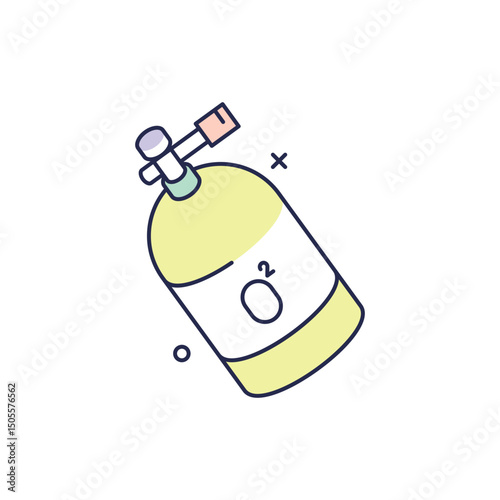 Oxygen Icon vector