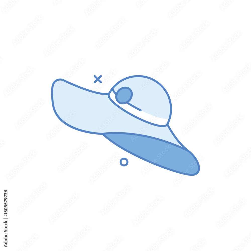 Fototapeta premium Hat Icon vector