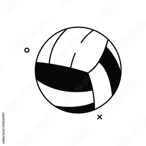 Volleyball Icon vector