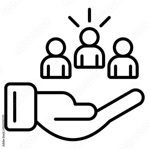 Customer Care Icon Outline