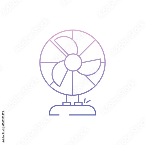 Fan Icon vector