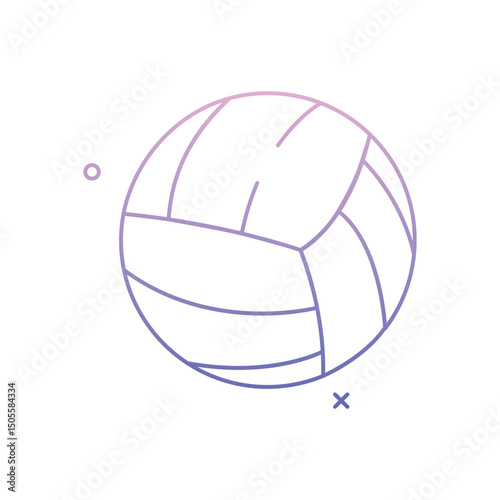 Volleyball Icon vector