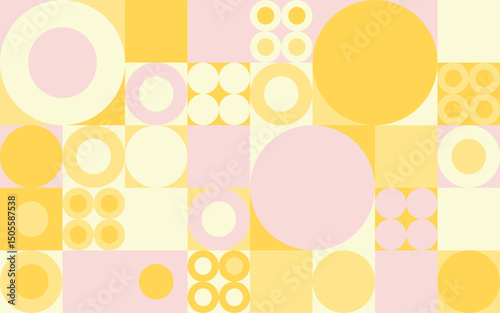 Abstract loli-pop scandinavian style pattern seamless background, pastel colourcombination of grid background
