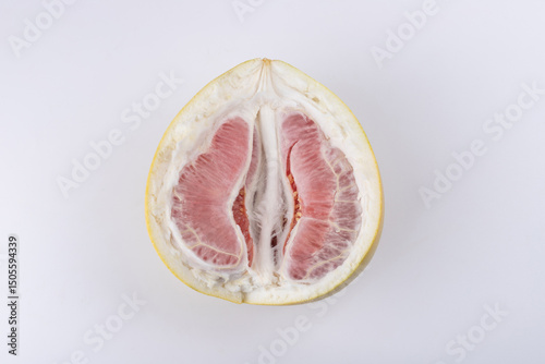 Fresh red-fleshed pomelos