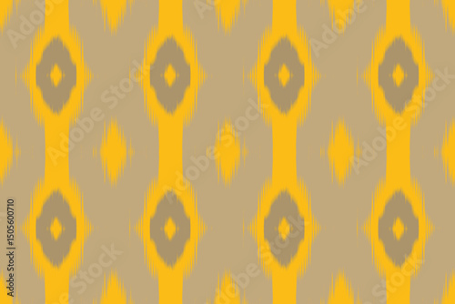 Uzbekistan ikat pattern. Uzbekistan ikat abstract ethnic design. Uzbekistan pattern design for background, wallpaper, textile, art, clothing, wrapping paper, Uzbek style, Uzbek fabric