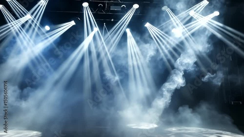 Stage lights & smoke