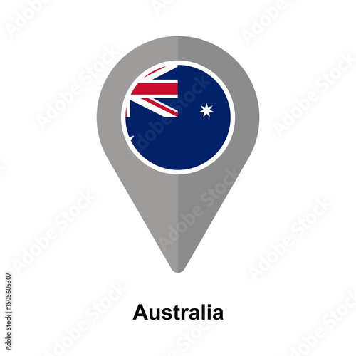 Australia country location icon isolated on transparent background Free Download Australia country location icon isolated on transparent background - GFXLoad