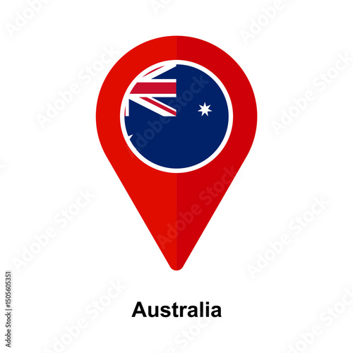 Free Download Australia country location icon isolated on transparent background - GFXLoad