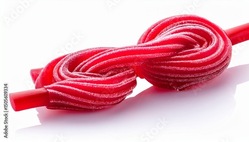 twizzlers strawberry licorice isolated on transparent or white background