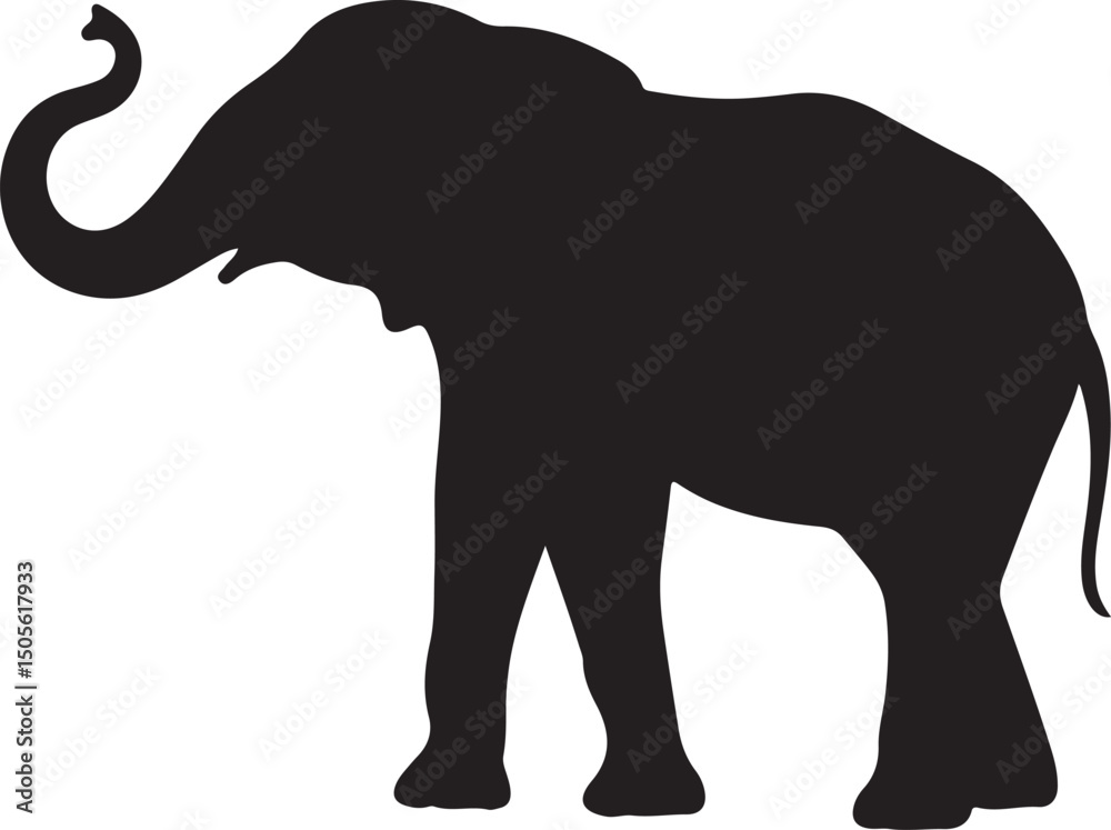 Fototapeta premium elephant vector