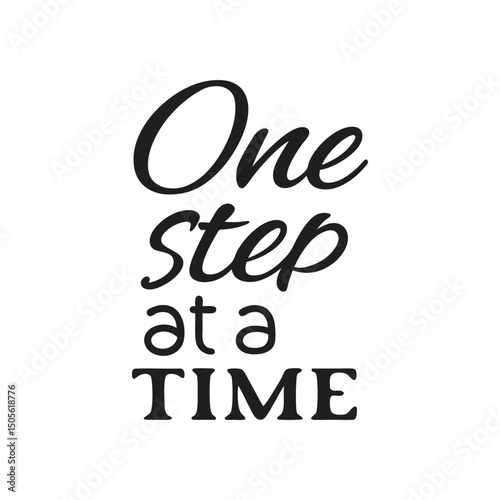 vector phrase written in expressive brush calligraphy 