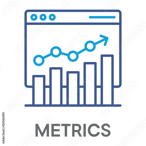 metrics concept simple design icons, simple style design inspiration for any interface and purpose suitable for symbols and more