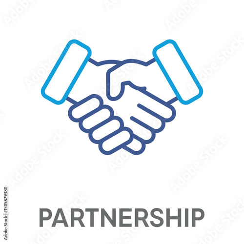 partnership concept simple design icons, simple style design inspiration for any interface and purpose suitable for symbols and more