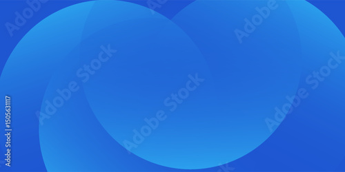 Abstract blue circle background with subtle blue gradient. Featuring geometric patterns, ideal for modern designs, digital projects, banners and creative visual presentations.