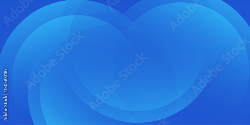 Abstract blue circle background with subtle blue gradient. Featuring geometric patterns, ideal for modern designs, digital projects, banners and creative visual presentations.