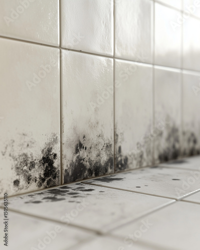 black  mold on bathroom tiles, black mold in tile grout