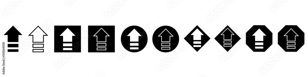 Up arrow vector icon set. scroll illustration sign collection. Direction symbol or logo. Up arrow vector icon set. scroll illustration sign collection. Direction symbol or logo.