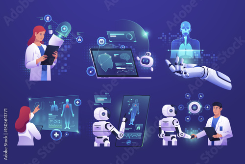 Gradient AI Healthcare Robot Composition Collection