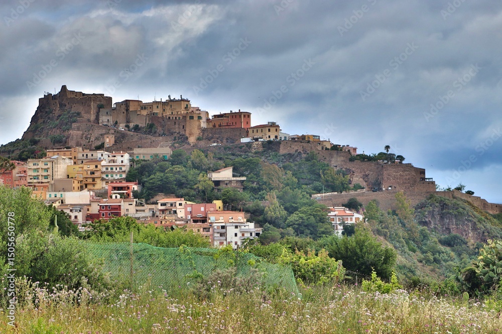Fototapeta premium Castelsardo, Sardinia, Italy 